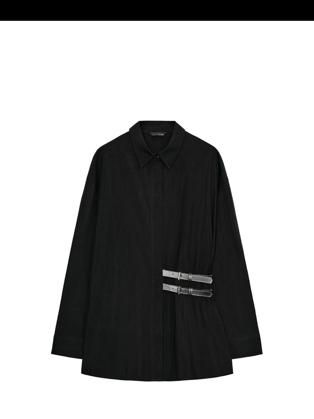Zara Women's Belted Shirt Jacket
